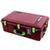 Pelican 1595 Air Case, Oxblood with Lime Green Handles & Latches ColorCase 