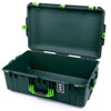 Pelican 1595 Air Case, Trekking Green with Lime Green Handles & Latches None (Case Only) ColorCase 015950-0000-560-301