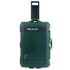 Pelican 1595 Air Case, Trekking Green with Lime Green Handles & Latches ColorCase