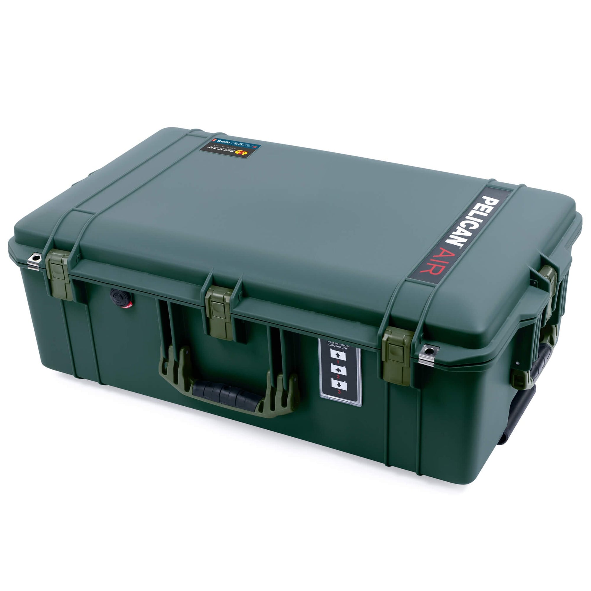 Pelican 1595 Air Case, Trekking Green with OD Green Handles & Latches ColorCase 