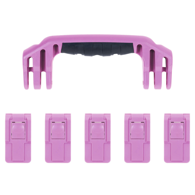 Pelican 1605 Air Replacement Handle & Latches, Magenta (Set of 1 Handle, 5 Latches) ColorCase 