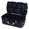 Pelican 1606 Air Case, Black with Desert Tan Handles & Latches ColorCase