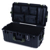 Pelican 1606 Air Case, Black with OD Green Handles & Latches ColorCase