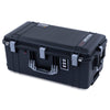 Pelican 1606 Air Case, Black with Silver Handles & Latches ColorCase