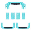 Pelican 1607 Air Replacement Handles & Latches, Teal (Set of 3 Handles, 4 Latches) ColorCase