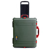 Pelican 1610 Case, OD Green with Red Handles and Latches ColorCase