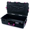 Pelican 1615 Air Case, Black with Magenta Handles & Latches Combo-Pouch Lid Organizer Only ColorCase 016150-0300-110-401