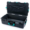 Pelican 1615 Air Case, Charcoal with Teal Handles & Latches Combo-Pouch Lid Organizer Only ColorCase 016150-0300-520-591