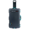 Pelican 1615 Air Case, Charcoal with Teal Handles & Latches