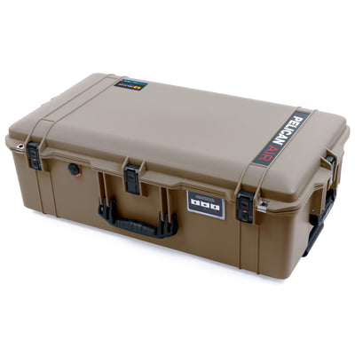 Pelican 1615 Air Case, Dark Desert Dirt with Black Handles & TSA Locking Latches ColorCase