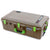 Pelican 1615 Air Case, Dark Desert Dirt with Lime Green Handles & Latches ColorCase 