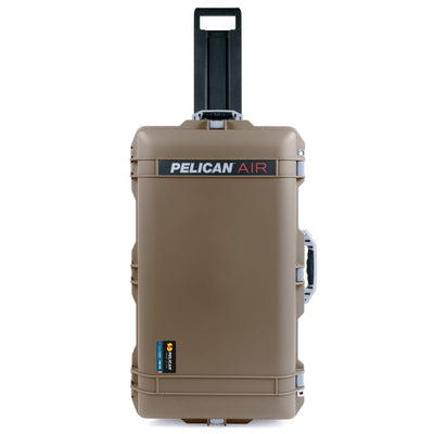 Pelican 1615 Air Case, Dark Desert Dirt with Silver Handles & Latches ColorCase