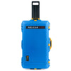 Pelican 1615 Air Case, Electric Blue with Yellow Handles & Latches ColorCase