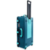 Pelican 1615 Air Case, Indigo with Teal Handles, Latches & Trolley