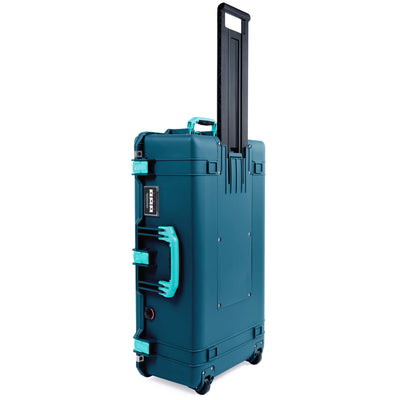 Pelican 1615 Air Case, Indigo with Teal Handles & Latches ColorCase