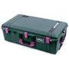 Pelican 1615 Air Case, Trekking Green with Magenta Handles & Latches ColorCase