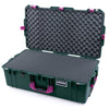 Pelican 1615 Air Case, Trekking Green with Magenta Handles & Latches