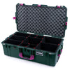 Pelican 1615 Air Case, Trekking Green with Magenta Handles & Latches ColorCase