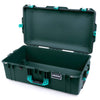 Pelican 1615 Air Case, Trekking Green with Teal Handles & Latches ColorCase