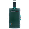 Pelican 1615 Air Case, Trekking Green with Teal Handles & Latches ColorCase