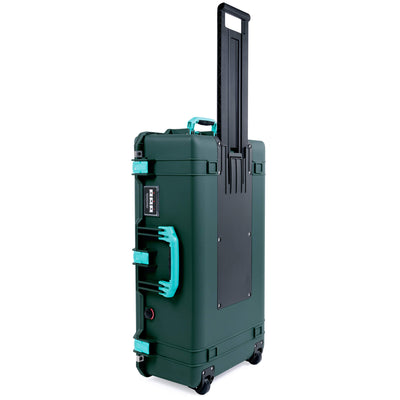 Pelican 1615 Air Case, Trekking Green with Teal Handles & Latches