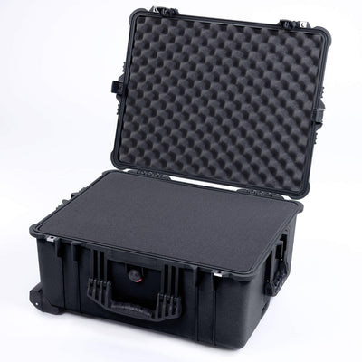 Pelican 1620 Case, Black with Black Handles & TSA Locking Latches ColorCase