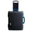 Pelican 1620 Case, Black with Blue Handles & Push-Button Latches ColorCase