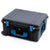 Pelican 1620 Case, Black with Blue Handles & Push-Button Latches ColorCase 