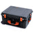 Pelican 1620 Case, Black with Orange Handles & Push-Button Latches ColorCase 