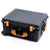 Pelican 1620 Case, Black with Yellow Handles & Push-Button Latches ColorCase 