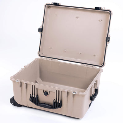 Pelican 1620 Case, Desert Tan with Black Handles & Latches ColorCase