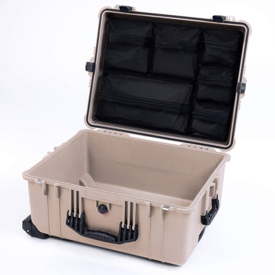 Pelican 1620 Case, Desert Tan with Black Handles & Latches ColorCase