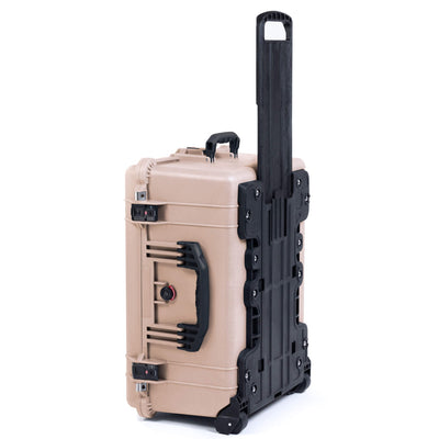 Pelican 1620 Case, Desert Tan with Black Handles & TSA Locking Latches ColorCase