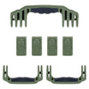 Pelican 1620 Replacement Handles & Latches, OD Green (Set of 3 Handles, 4 Push-Button Latches) ColorCase