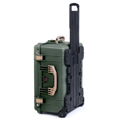 Pelican 1620 Case, OD Green with Desert Tan Handles & Latches ColorCase