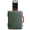 Pelican 1620 Case, OD Green with Orange Handles & Push-Button Latches ColorCase