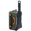 Pelican 1620 Case, OD Green with Orange Handles & Latches ColorCase