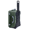 Pelican 1620 Case, OD Green with Silver Handles & Push-Button Latches ColorCase