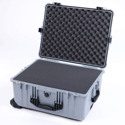 Pelican 1620 Case, Silver with Black Handles & TSA Locking Latches (Copy) ColorCase