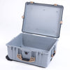 Pelican 1620 Case, Silver with Desert Tan Handles & Latches ColorCase