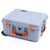 Pelican 1620 Case, Silver with Orange Handles & Latches ColorCase 