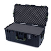 Pelican 1626 Air Case, Black with OD Green Handles & Latches Pick & Pluck Foam with Convolute Lid Foam ColorCase 016260-0001-110-131