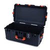 Pelican 1626 Air Case, Black with Orange Handles & Latches None (Case Only) ColorCase 016260-0000-110-151