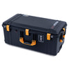 Pelican 1626 Air Case, Black with Yellow Handles & Latches ColorCase