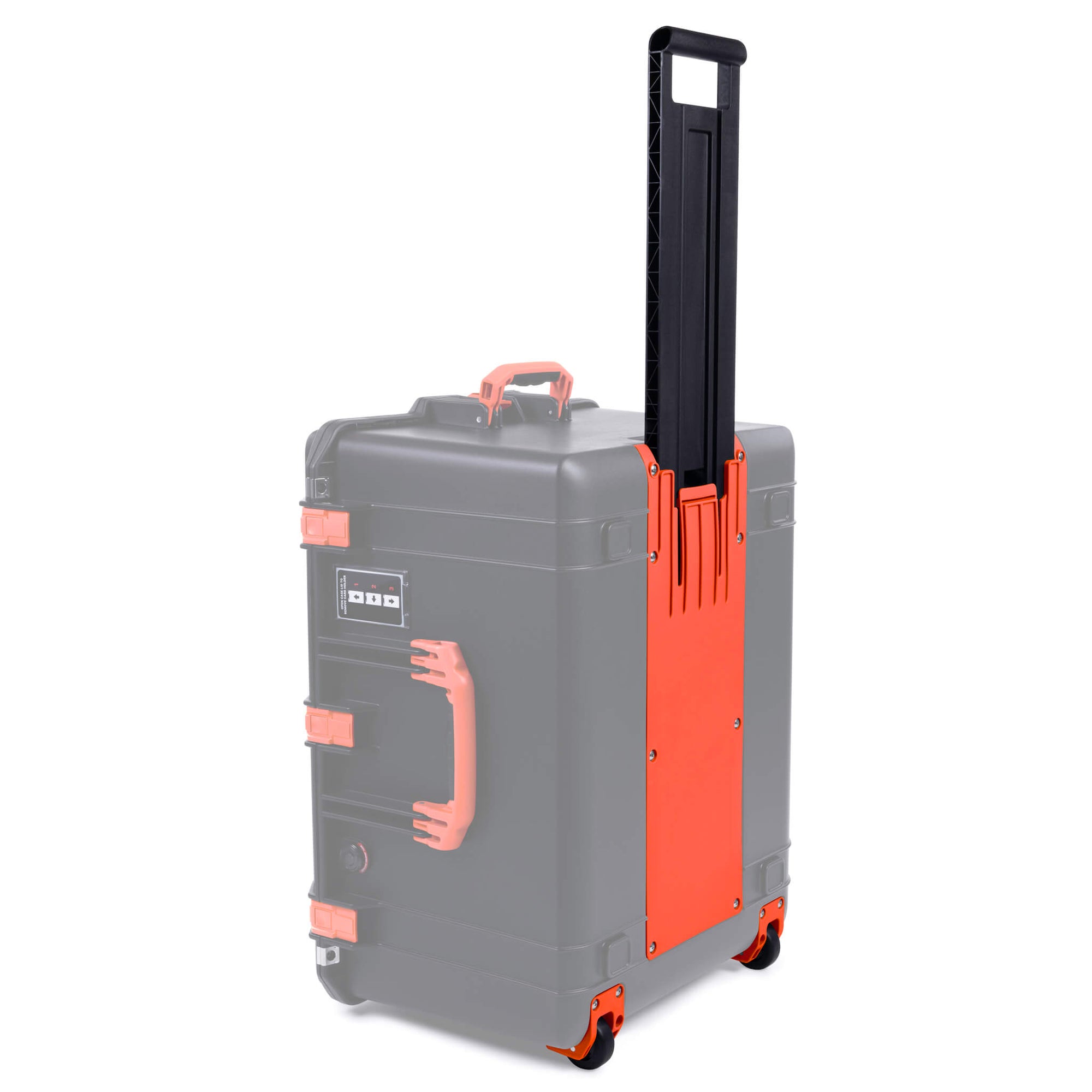 Pelican 1637 Air Replacement Trolley & Wheel Assembly, Orange