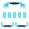 Pelican 1646 Air Replacement Handles & Latches, Teal (Set of 3 Handles, 5 Latches)