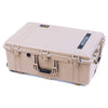 Pelican 1650 Case, Desert Tan (Push-Button Latches) ColorCase