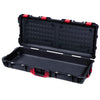 Pelican 1700 Protector Long Case, Black with Red Handles & Latches (Gen2) EZ-Click™ MOLLE Panels Only ColorCase 017000-0400-110-320