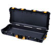 Pelican 1700 Protector Long Case, Black with Yellow Handles & Latches (Gen2) None (Case Only) ColorCase 017000-0000-110-240