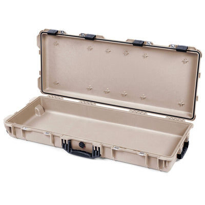 Pelican 1700 Protector Long Case, Desert Tan with Black Handles & Latches (Gen2)